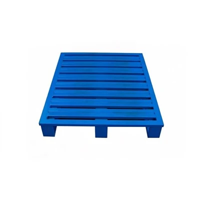Pallet con scaffalature in acciaio